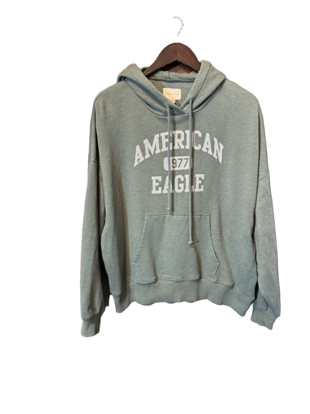 American Eagle Outfitters Green Oversized Forever Hoodie Size S